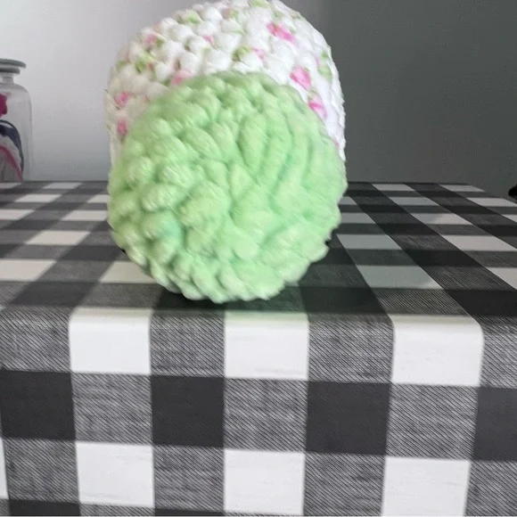 Crochet Cheeky Turtle with Removable Shell made by Petunias Plushie Patch - Picture 5 of 8
